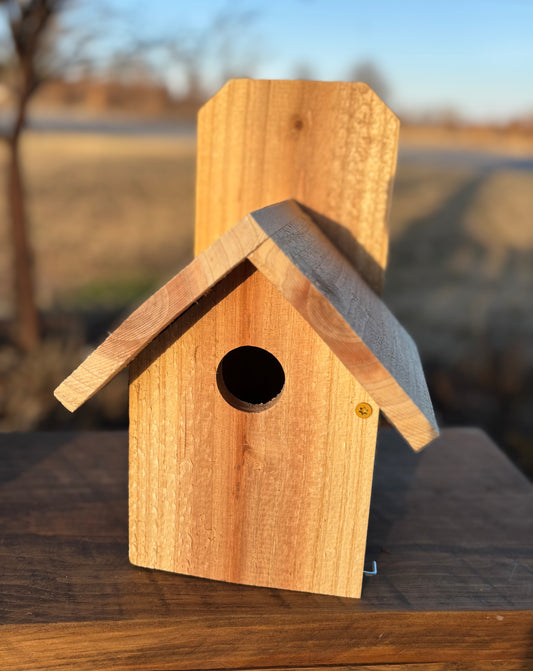 Small Cedar Bluebird House