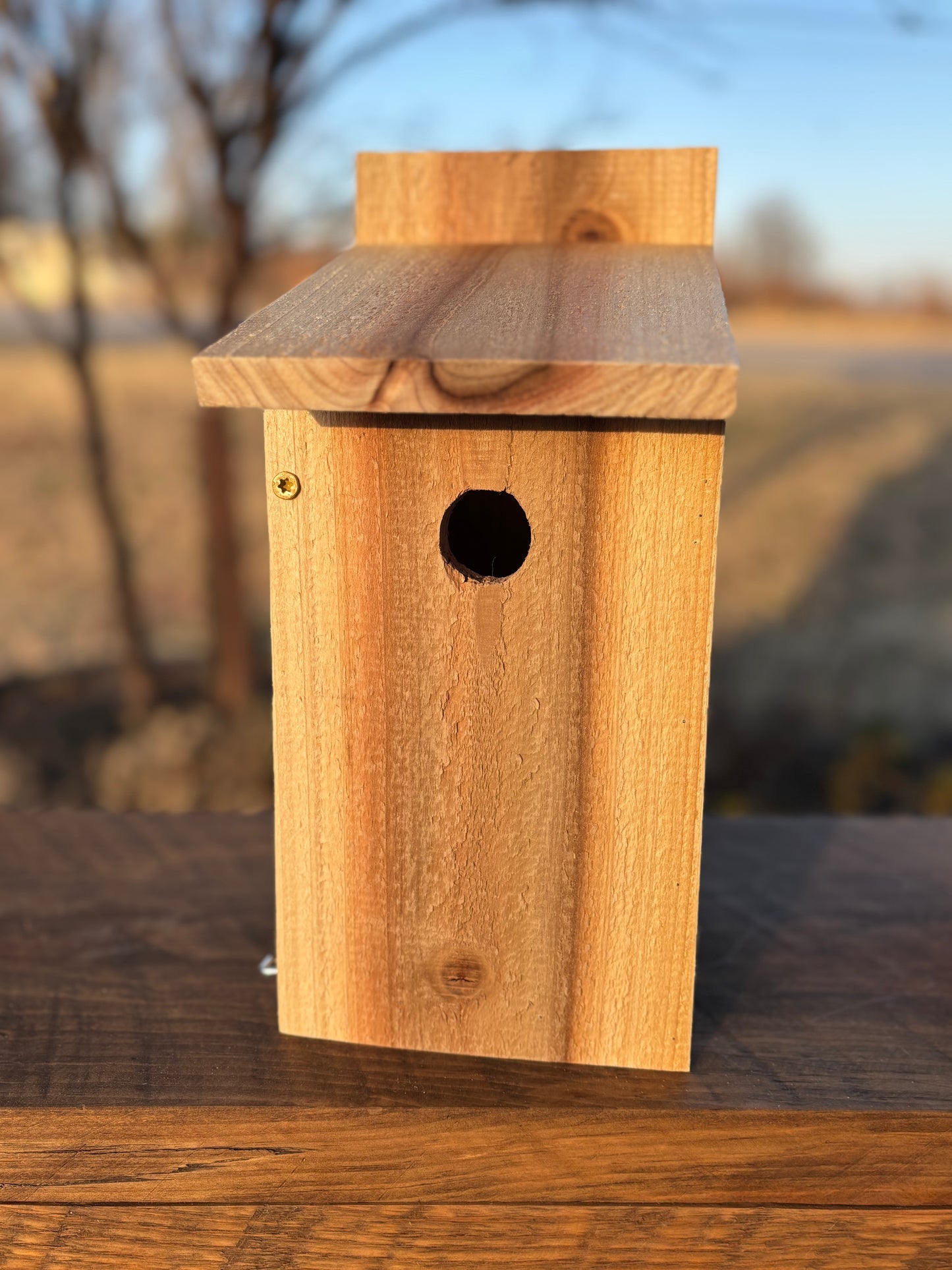 Cedar Chickadee Birdhouse