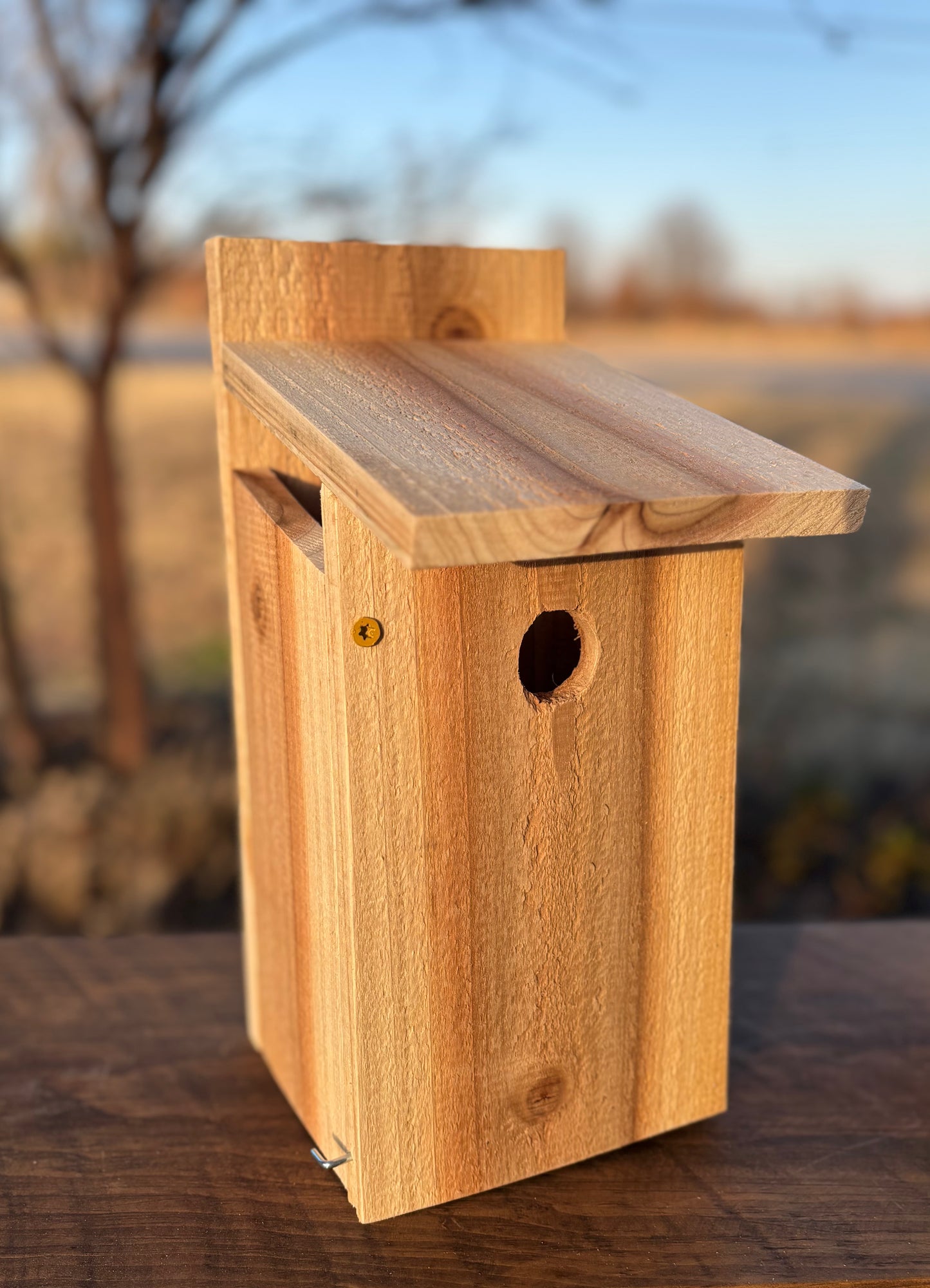 Cedar Chickadee Birdhouse