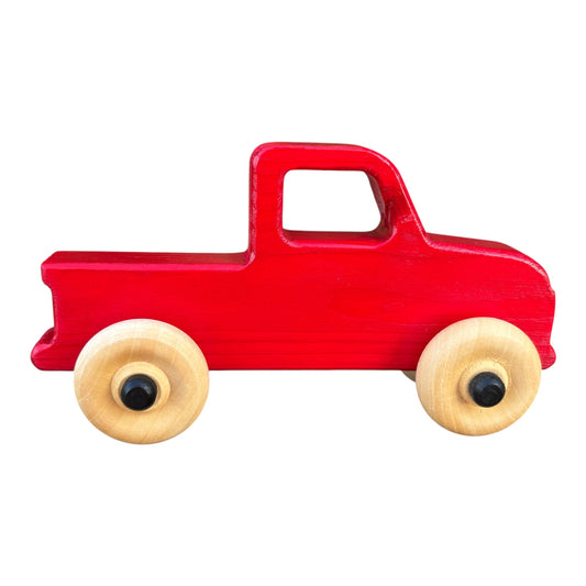 Wooden Toy Truck – Non-toxic Pine Wood Ages 3 and Up
